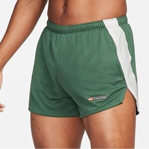 Green Nike Running Club shorts